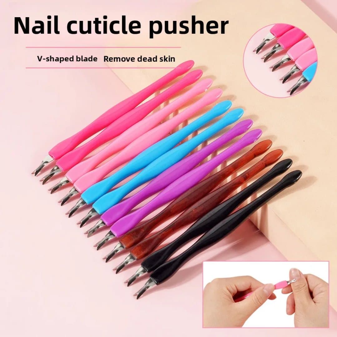 12PCS Nail Cuticle Pusher & Cleaner Set 1