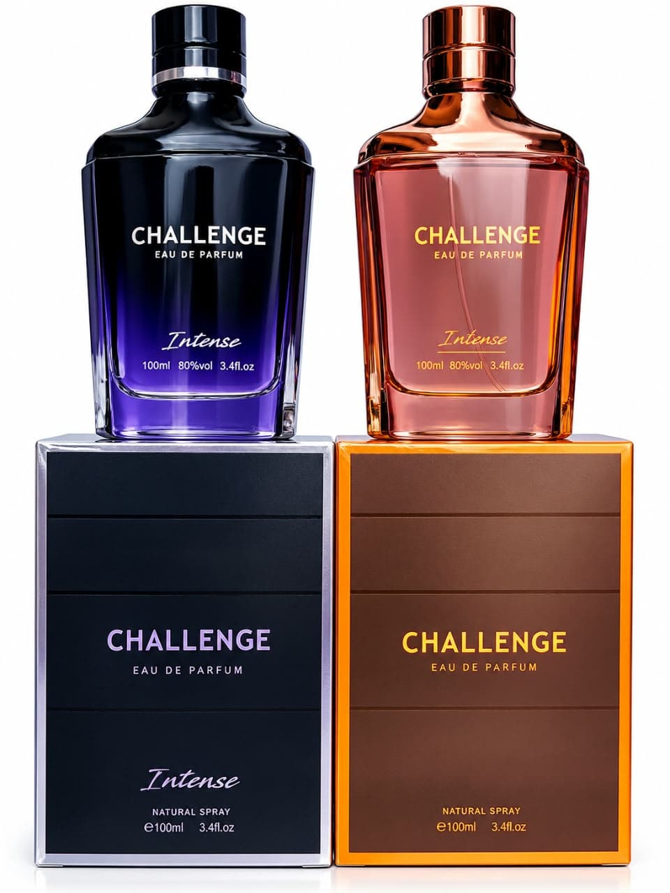 CHALLENGE Eau de Parfum Intense 100ml – Premium Men's Fragrance